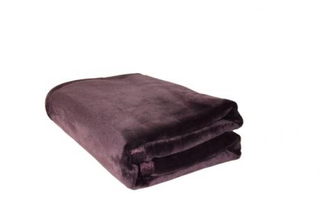 紫晶絲絨毛毯